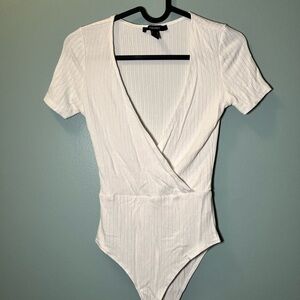 white wrap bodysuit